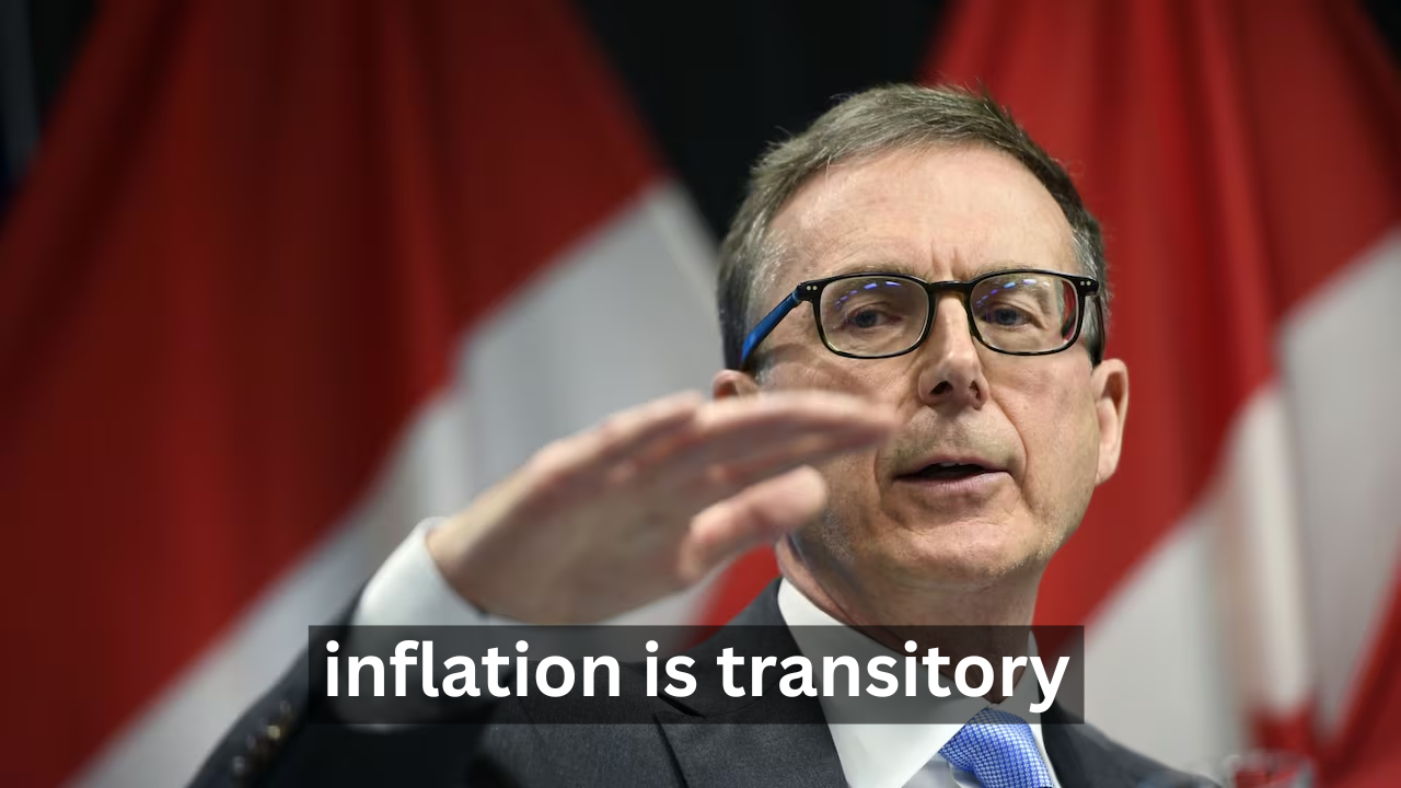 Tiff Macklem inflation is transitory